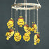 8 Pcs 5 Inch Stuffed Bees Plush Soft Toys, Realistic Cartoon Honey Bee Dolls for Birthday Party Decorations DIY (Vivid