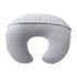 Plush Dot Nursing Pillow Cover - Gray Breastfeeding Slipcover