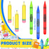 6 4 Pcs Giant Large Inflatable Crayons Hanging Neon Back to School Pencil Crayons Classroom Decoration for Back