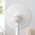 2 Pack 16" Washable Fan Cover, Dustproof Pedestal Fan Mesh Cover, Protects Kids' Fingers, Perfect for Parents of