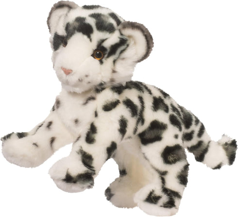 Douglas Irbis Snow Leopard Cub Plush Stuffed Animal | 14-Inch Long