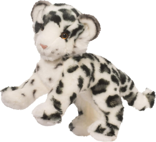 Douglas Irbis Snow Leopard Cub Plush Stuffed Animal | 14-Inch Long