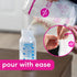 8oz, 100ct Dapple Breast Milk Storage Bags with East Pour Spout, Leakproof Double Zipper, BPA-Free, Pre-Sterilized