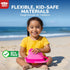 23 4-8 Summer TOY Life Pcs Unicorn Beach Toys for Kids Ages Collapsible Sand Toys with Silicone Bucket Shovels & Sand