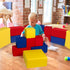 MODEREVE 7 Foam Blocks for Toddlers, Soft Building Blocks for Toddlers Colorful Stacking Blocks for Kids - Pieces