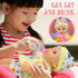 Set, PlaySet Set 15+ 12" RedCrab Baby Doll Toys Newborn Dolls with High Chair Stroller Feeding ,Tableware and Doll