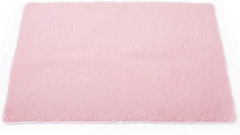 TTLOJ Rectangle Rug for Play Tent, Decorative Area Rug, Fluffy Soft Mat