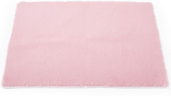 TTLOJ Rectangle Rug for Play Tent, Decorative Area Rug, Fluffy Soft Mat