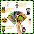 32PCS Halloween Stickers for Kids, Make a Face Stickers, Jack-O-Lantern Cute Arts and Crafts