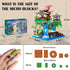 Cherry Blossom Bonsai Tree Micro Building Block Set, Japanese Sakura Tree Toys for Adults Kids