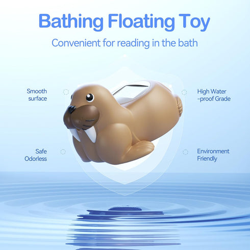 Baby Bath Thermometer for Bathtub, Room|Water Temperature, Baby Bath Floating Toy|Kids Bathroom Safety, Digital LCD