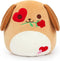 CAGRIKUELI Dog Plush, 8inch Valentines Stuffed Animal for Kids Puppy Stuffed Animal with