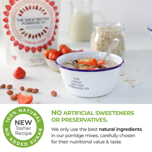 The Great British Porridge Co 385 Blueberry Banana Porridge, GR