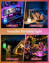Light,10 Colors+8 Dimmable Room,1800mAh One Fire Night Light for Kids Night Baby Night Lights for Nursery
