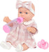 12 Baby Doll Classic Checkered Dress & 6-Piece Accessories Gift Box Packaged