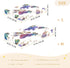 Bseiialft 52 28 Lavender Grapes Crib Sheets for Boys Girls Soft and Breathable Cotton Baby Sheets for Standard Crib