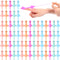 Poen 400 Pcs 3.94" Slingshot Chicken Party Favors Flying Chicken Stretchy Rubber Flick