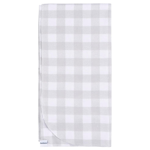 Gerber Unisex Baby 100% Cotton Flannel Receiving Blankets 30x30 Inches, Pack of 4, Celestial