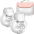 KISSBOBO MOM Smart Double Sides Wearable Breast Pump, Electric Bilateral Breast Pump, 3 Modes