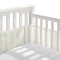 BreathableBaby Breathable Mesh Liner for Full-Size Cribs, Classic 3mm Mesh, Natural Ecru