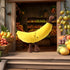 Plush,12 Inches, RECUR Banana Stuffed Animals Toy,Soft Fruit Banana Adorable Gift for All Ages
