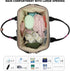Dezcrab Backpack Backpacks Flamingo Baby Diaper Bag for Women, Large Capacity Waterproof Maternity Travel Nappy