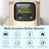 6-Temp Portable Bottle Warmer for Travel - Baby Bottle Warmers with LED Display and Flashlight, Bottle Warmers