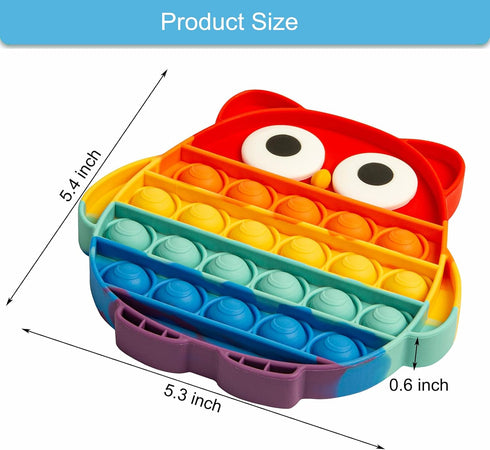 AIZIXIN Pop Bubble Fidget Sensory Toys, Squeeze Sensory Toys, Novelty Gifts for Boys and Girls, Stress Relief