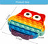 AIZIXIN Pop Bubble Fidget Sensory Toys, Squeeze Sensory Toys, Novelty Gifts for Boys and Girls, Stress Relief