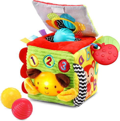 VTech Soft and Smart Sensory Cube - Multicolor Toy for 3-24 Months