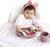 LoLaBi Coverall Baby Feeding Bib for highchair, ULTRA-THIN & Light-weight waterproof toddler bib,