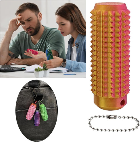 Deiviko 2PCS 3D Little Ouchies Fidget, Portable Stim Tool, Pocket Mini Fidget Toy Pain Stim Fidget, Printed Venting Key