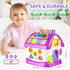 Marstone Montessori Toys for 1-2 Year Old Girls, 8 in 1 Multi-Functional Learning House