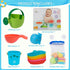 1-3, 16PCS 2-4 Baby Bath Toys for Kids Ages | Easy Clean Mold Free Bath Toys Toddlers | Bathtub Pool Water Table Toys