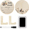 Tucnoeu Mallard Duck Baby Stuff, Duck Baby Announcement Sign with Marker Pen,5.9in Round