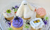 288 Bulk Halloween Spider Ring Assortment, Orange, Purple, Black, Glow-in-the-Dark Party Favors