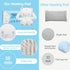 Microwave Heating Pad for Dogs, Heatable Stuffed Animals for Cramps Pain Relief, Cute Soft Cozy Pillow Plush Gifts for