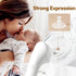 20mm 4oz, 17/18/19/20mm NCVI Manual Breast Pump for Breastfeeding Small Nipple, Silicone Soft Flange Single Hand Held