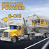 DOWELLIN 22" Transports Trucks Kids Toys, Large Semi Truck Toy Carrier and Excavator Truck with Sound&Light,Friction