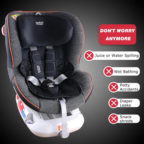 (2 Pack)) Piddle Pads, Multi-use and Leak Free Lines for Baby Stroller, High Chair & Car Seat, Waterproof Toilet