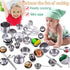 Tiny Size Kitchen Pretend Play Toys - Super Deluxe Stainless Steel Pots & Pans Play Kit with Storage Box for Toddlers