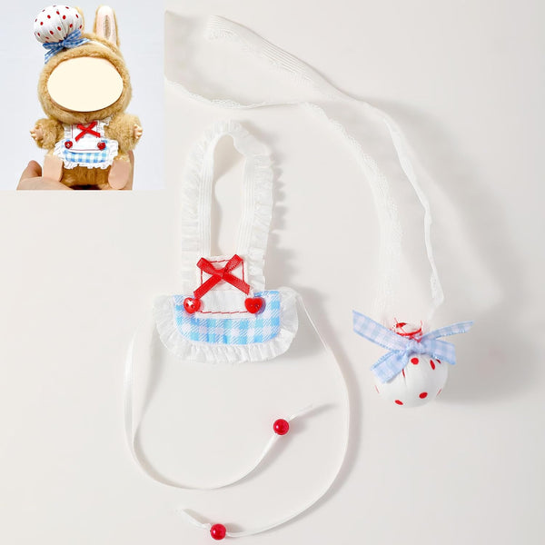 poleueo 17cm Doll Clothes - Kawaii Chic Style Set for 17cm Dolls, Cute