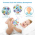 Baby Sensory Teething Toys - Baby Teethers Montessori Toys - Gifts for Infant Newborn Boys Girls 0 3 6 9 12 18 Months 1 One Year Old - Baby Rattle Chew Toys - Toddler Educational Learning Toys