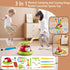 Pobaiyi 3 1 4-8 5-7 8-13 in Musical Jump, Toss Ring Game and Stomping Launch Rocket Launcher for Kids Outdoor Toys
