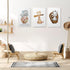 GUBIYU Set 3,Sports 12"x16" Baseball Sports Nursery Decor Boy Nursery Wall Decoration Baby Boy Sport Canvas Little Man