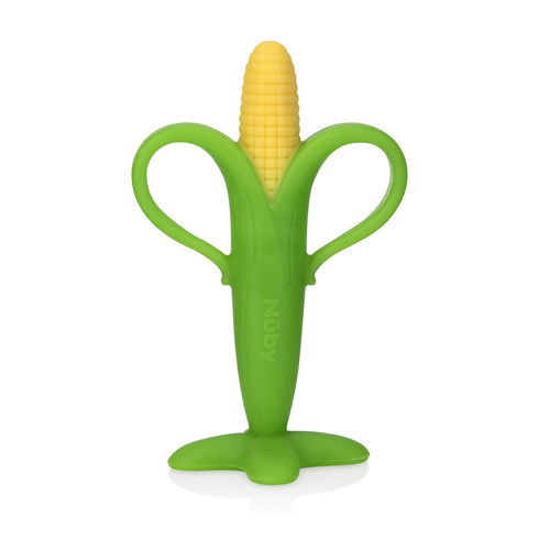 Nuby Soothing Banana & Corn Teether - 2 Pack, 3+ Months