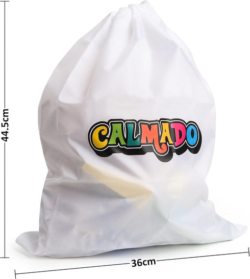 200 Set/Ball Set Calmado - pcs Marble Run Wooden Track for Kids/Girls/Boys Made of Beech Wood + Bag + Instructions