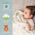 100% 47 47 inches, Stephen Joseph, Muslin Swaddle Blanket for Baby Girls and Boys, Newborn Receiving Blanket