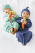 Ultra Soft Unisex Baby Long Sleeve Gown Sleep Sack - Newborn Essential