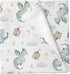 Cstdyfrv Cute Baby Dragons Castle Baby Blankets for Boys Girls Watercolor Fairytale Dragon
